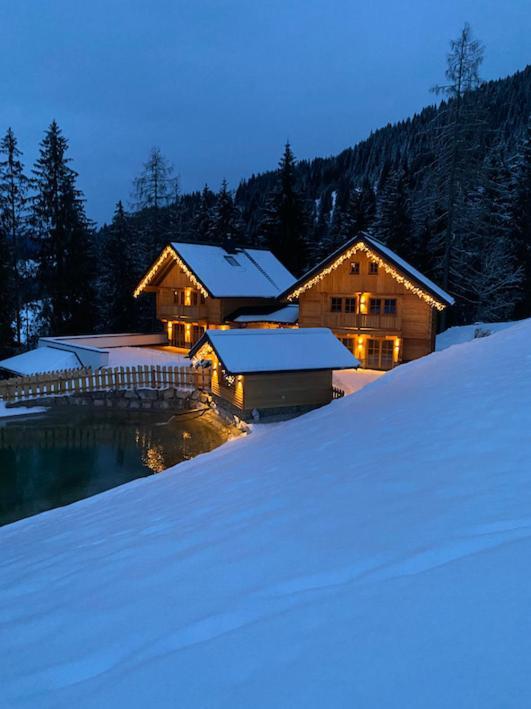 Bergseegut Chalet Und Apartment Wagrain Exterior foto