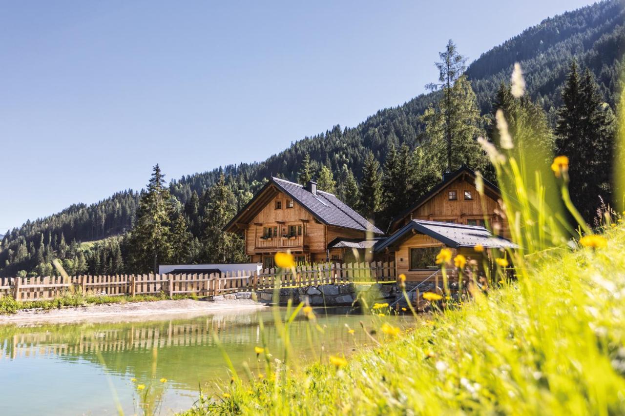 Bergseegut Chalet Und Apartment Wagrain Exterior foto