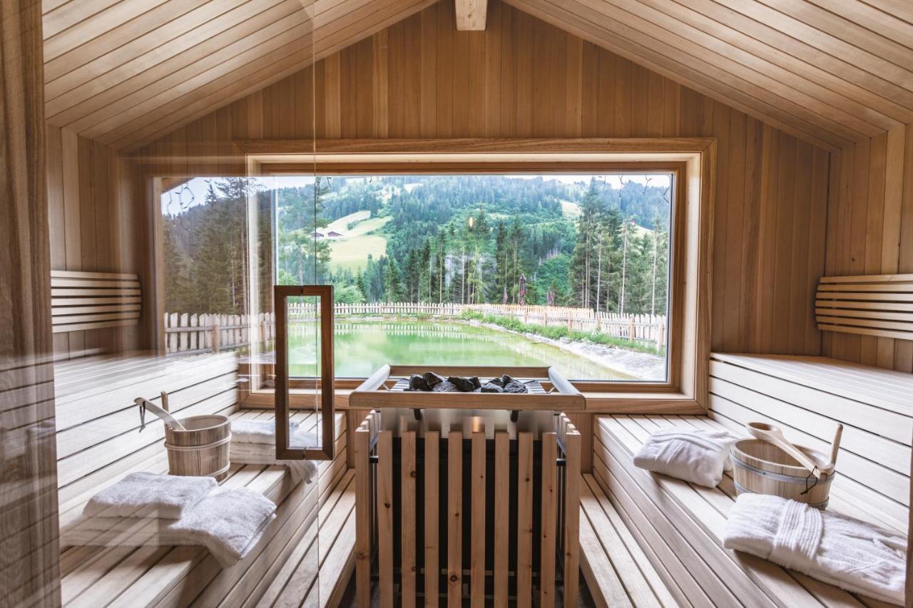 Bergseegut Chalet Und Apartment Wagrain Exterior foto